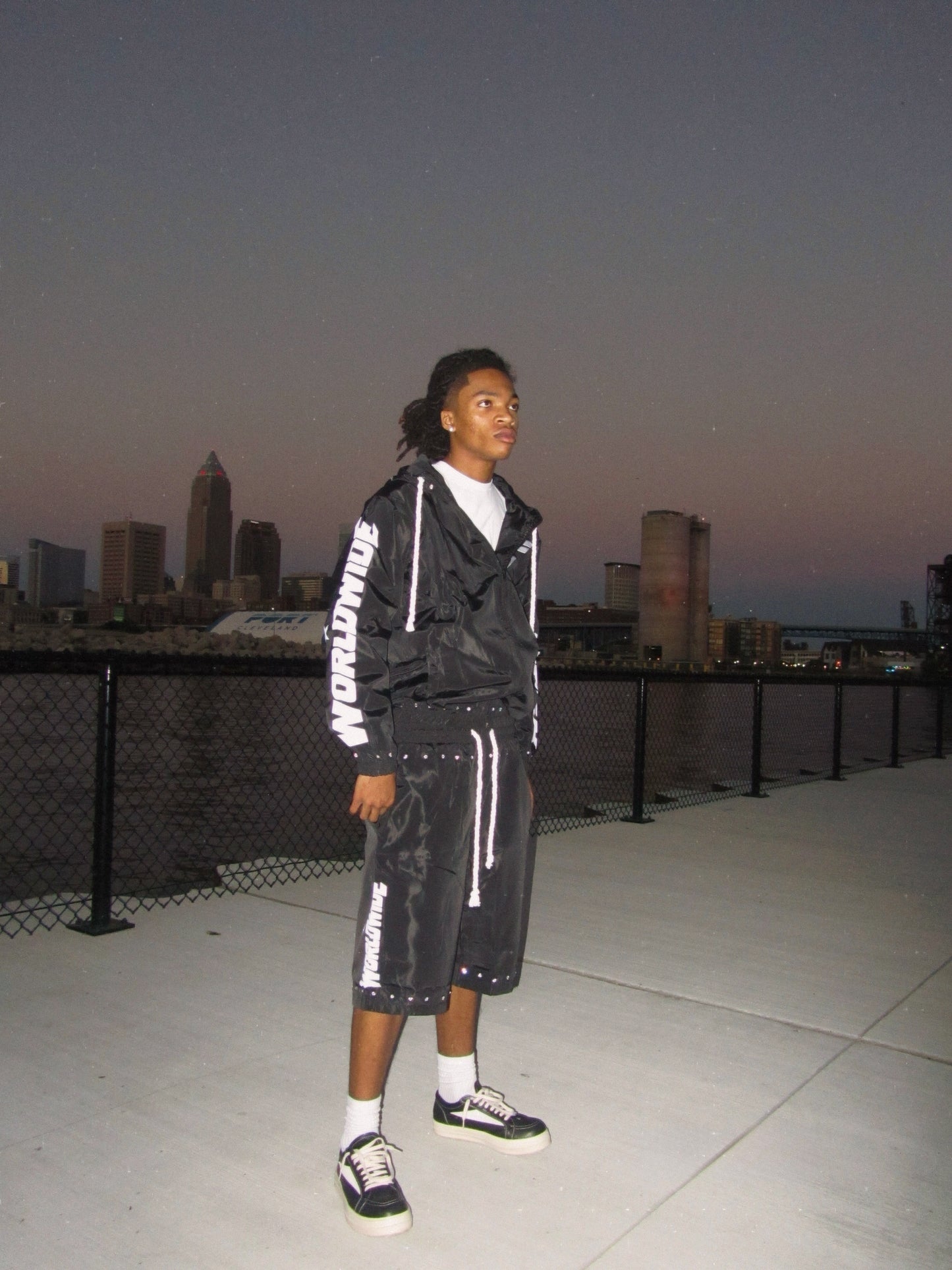 Planetary Pursuit Shorts Set (Black)