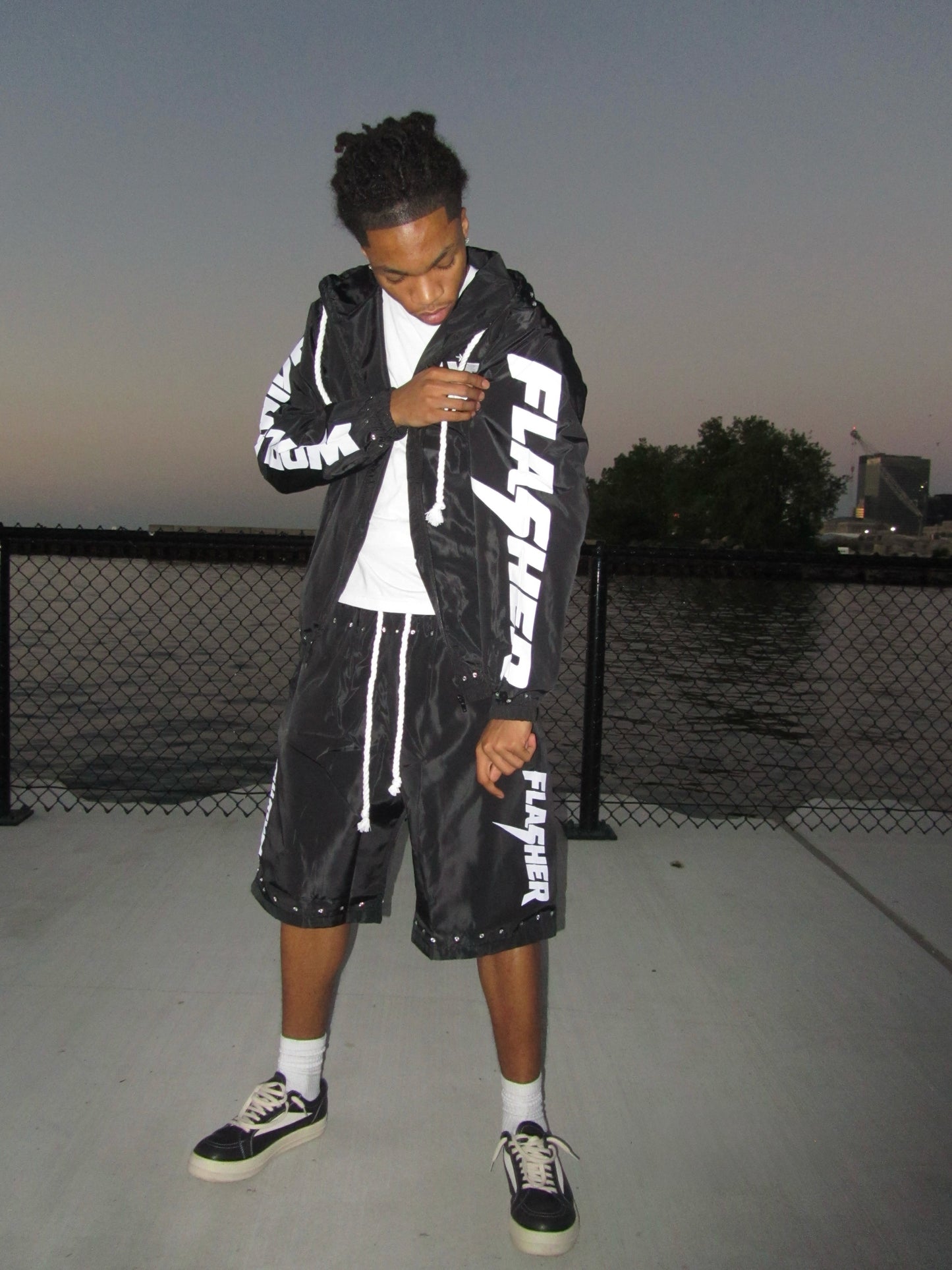 Planetary Pursuit Shorts Set (Black)